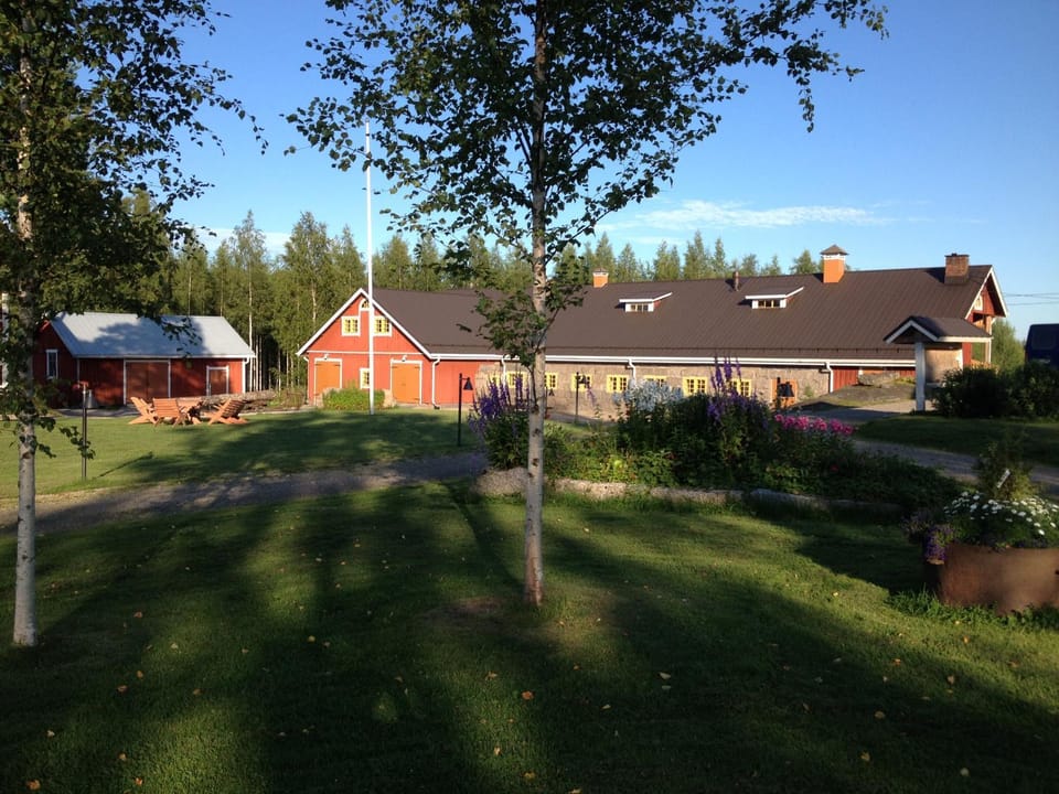 Summer, On site, Garden view, Area and facilities, Sunset