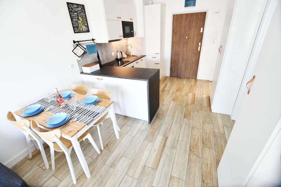 Apartament Lazur z miejscem postojowym w garażu Apartment in West Pomeranian Voivodeship, Poland