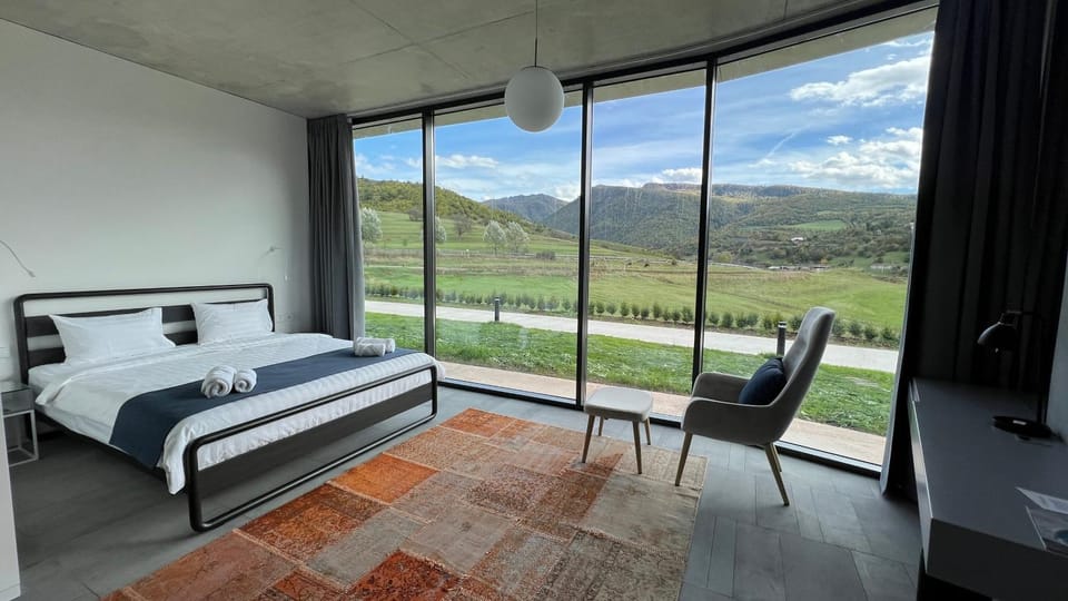 Bed, Bathroom, View (from property/room), Seating area