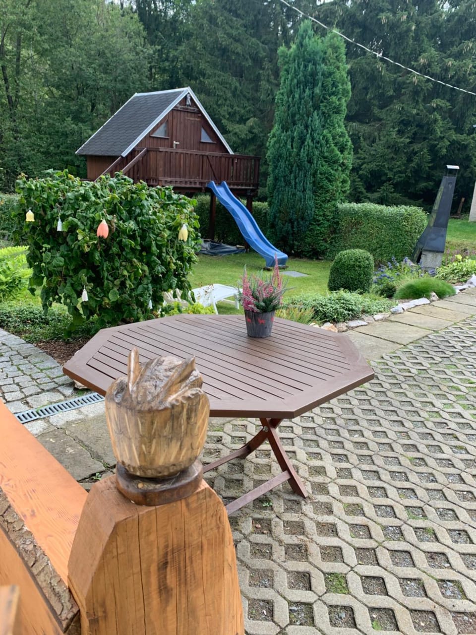 Patio, Garden, Garden view