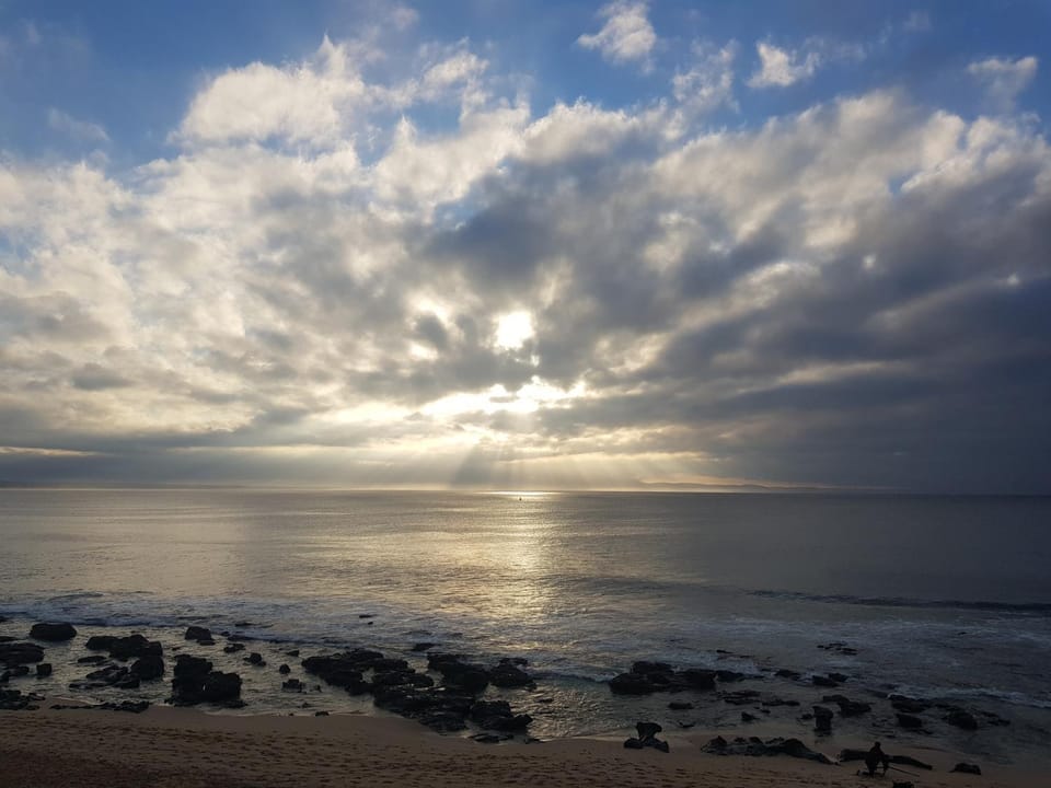 Natural landscape, Beach, Sea view, Sunrise