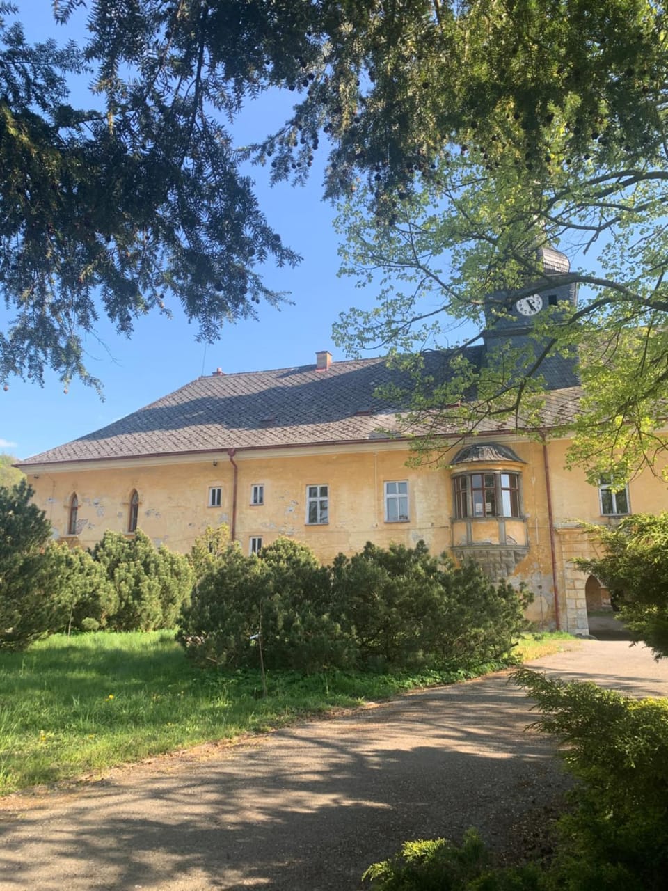 Property building, Garden