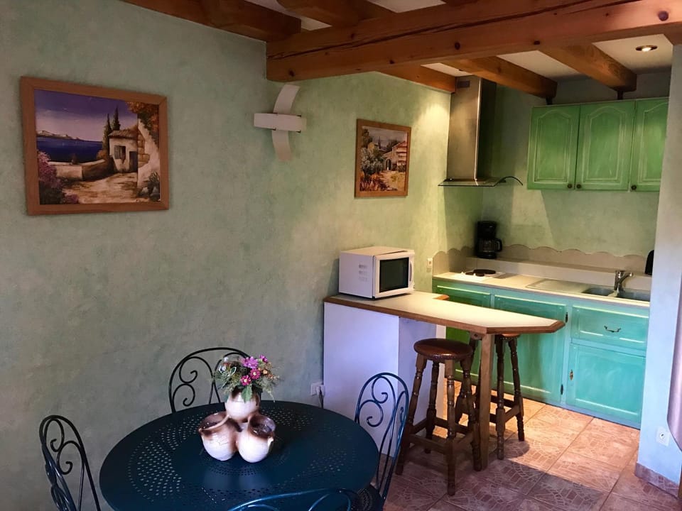 Kitchen or kitchenette, Dining area