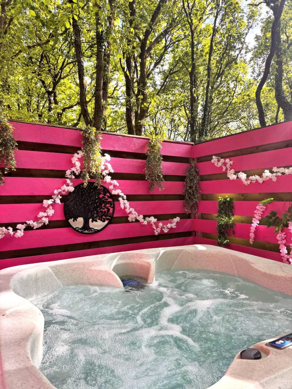 The Pod-Hot Tub-Woodland Lodges-St Clears-Carmarthen Chalet in Wales