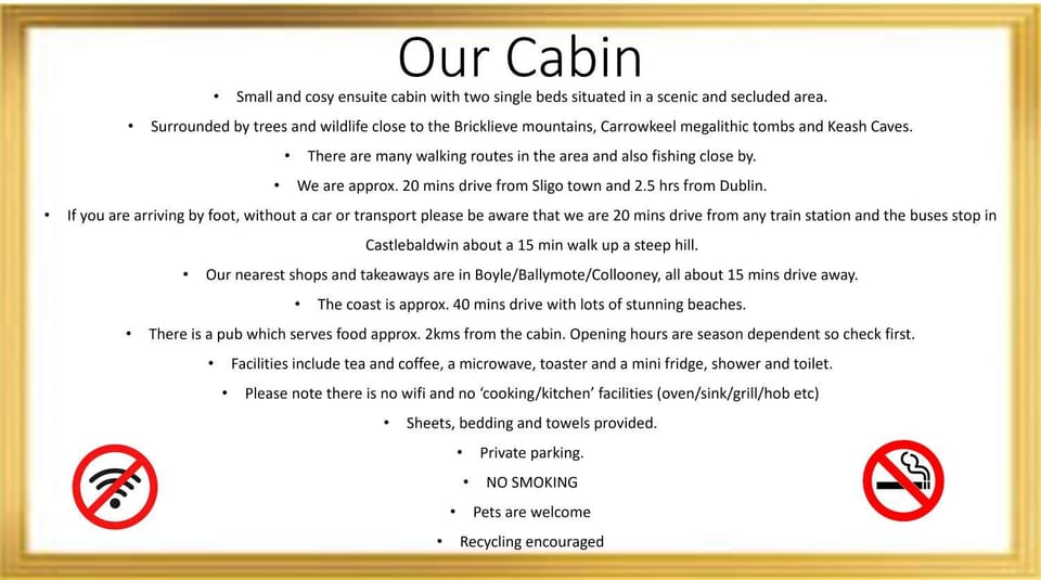 Carrowkeel Cabin Cabin in County Sligo