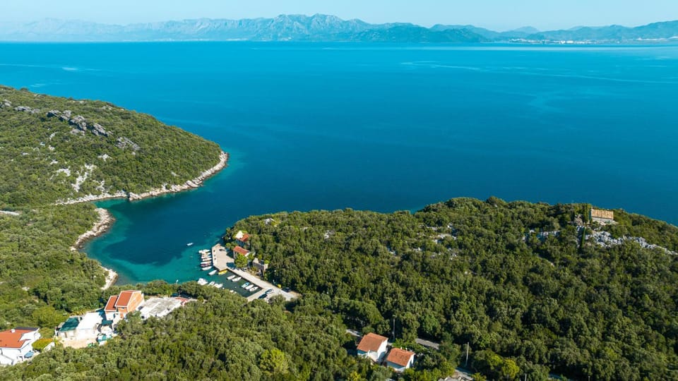 Natural landscape, Bird's eye view, Sea view