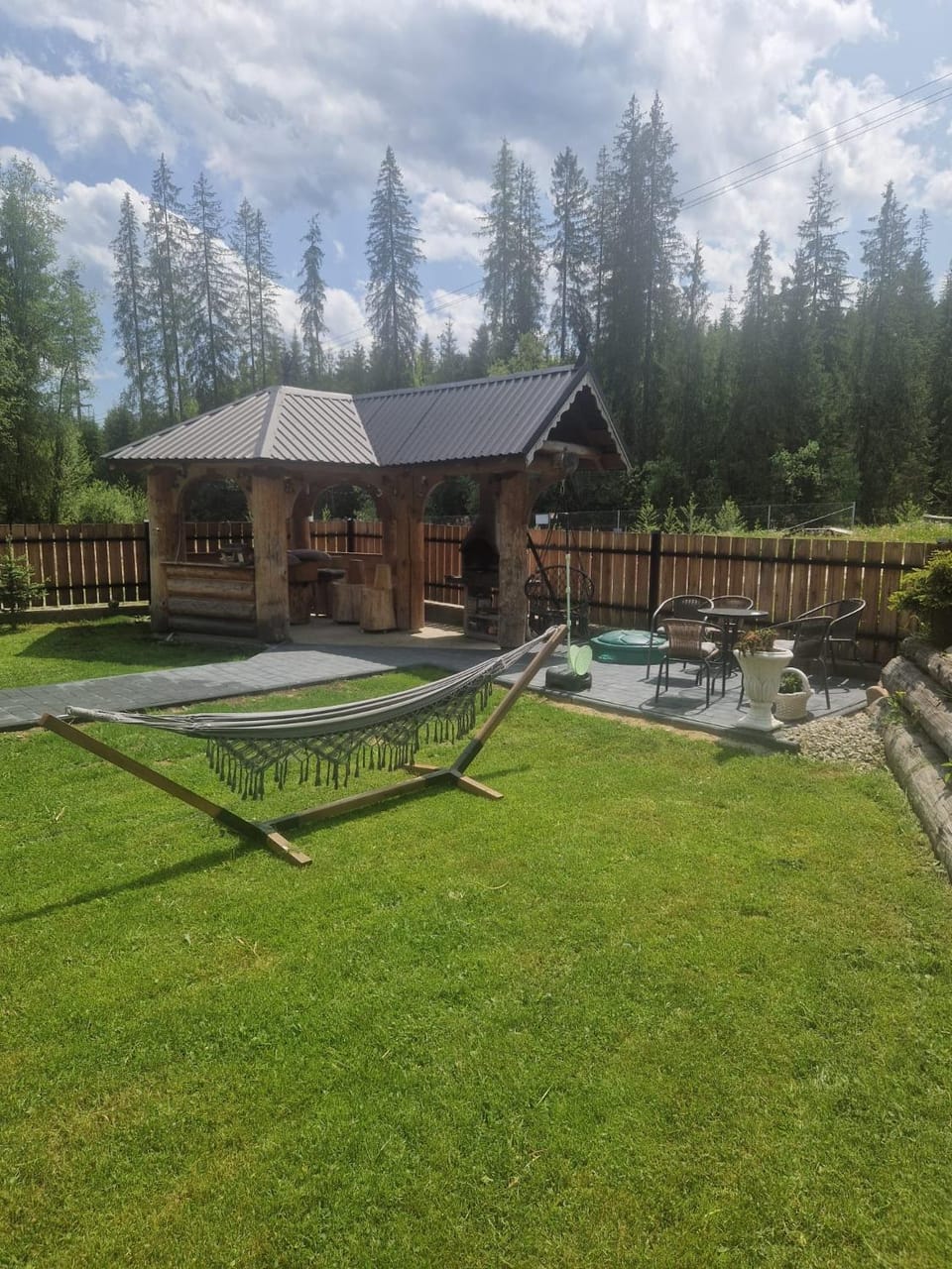 Natural landscape, Garden, Garden view