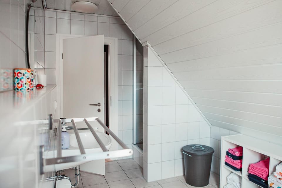 Shower, Toilet, Bathroom, towels