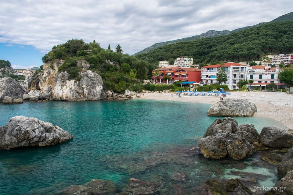 Natural landscape, Beach, Mountain view, Sea view