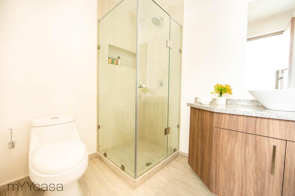 Shower, Toilet, Bathroom, towels