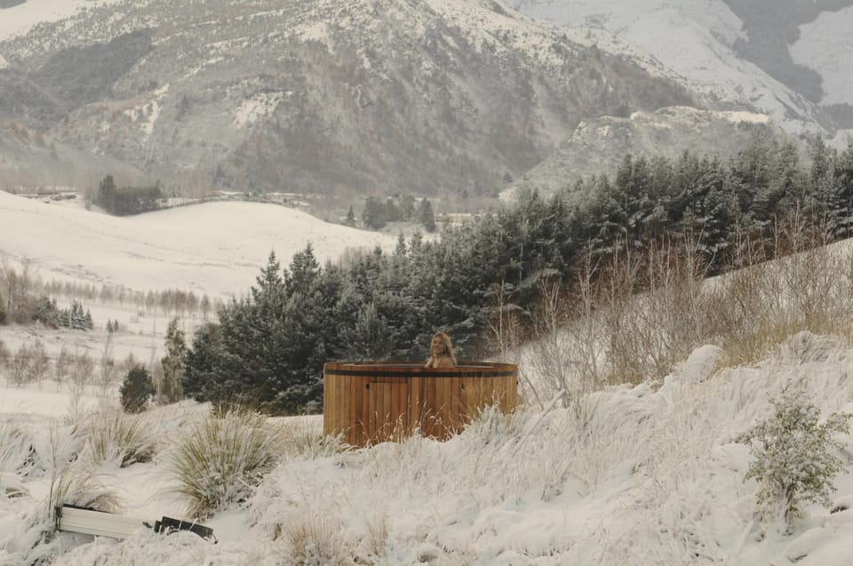 Natural landscape, Winter, Mountain view