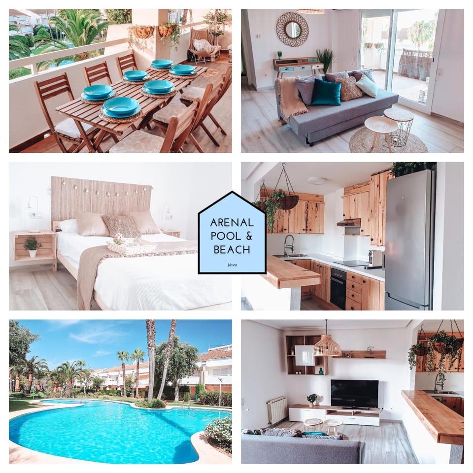 Arenal Beach & Pool Jávea, 1 Minuto de la Playa Apartment in Xàbia