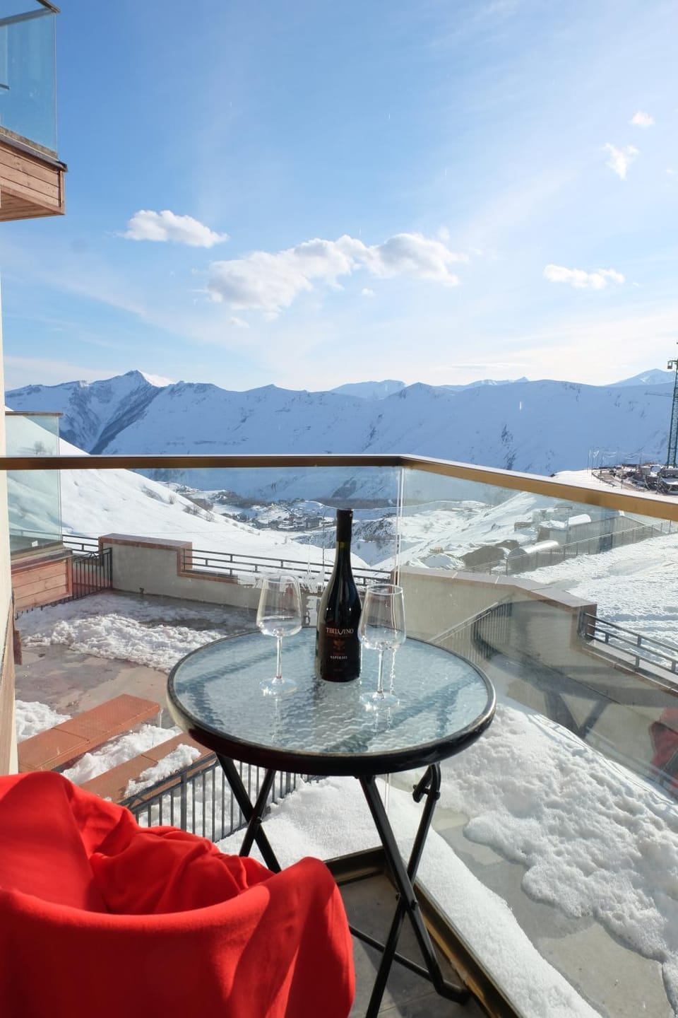 Balcony/Terrace, Mountain view