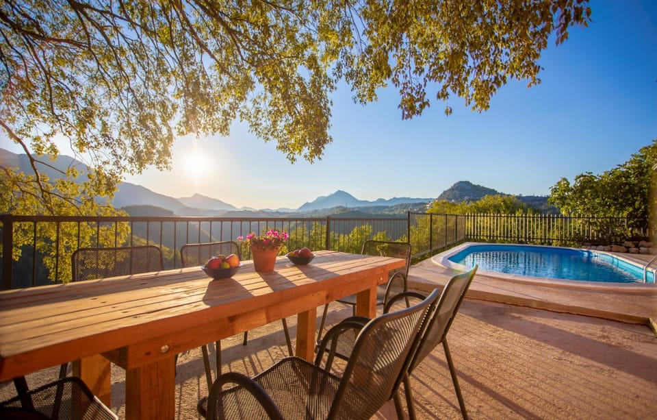 Seating area, Mountain view, River view, Swimming pool, Swimming pool