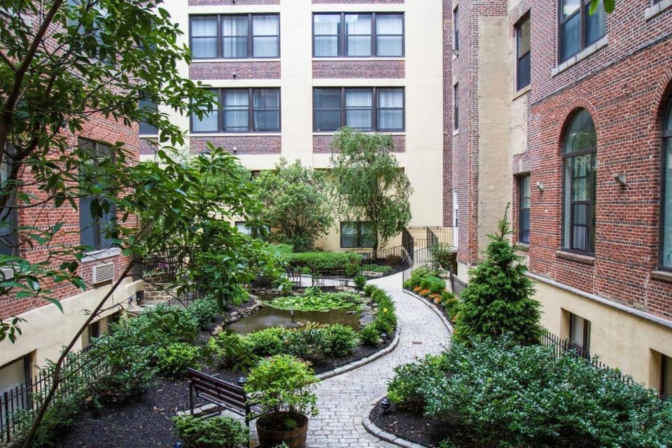 Property building, Garden