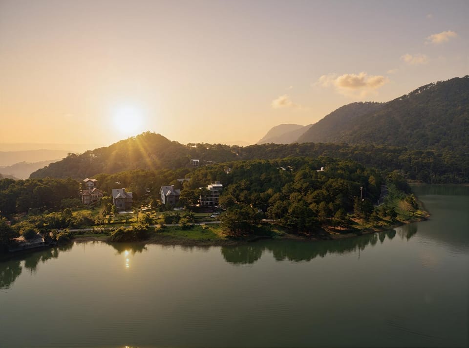 Day, Bird's eye view, Lake view, Sunrise