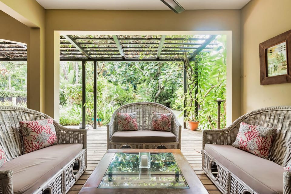 Seating area, Garden view
