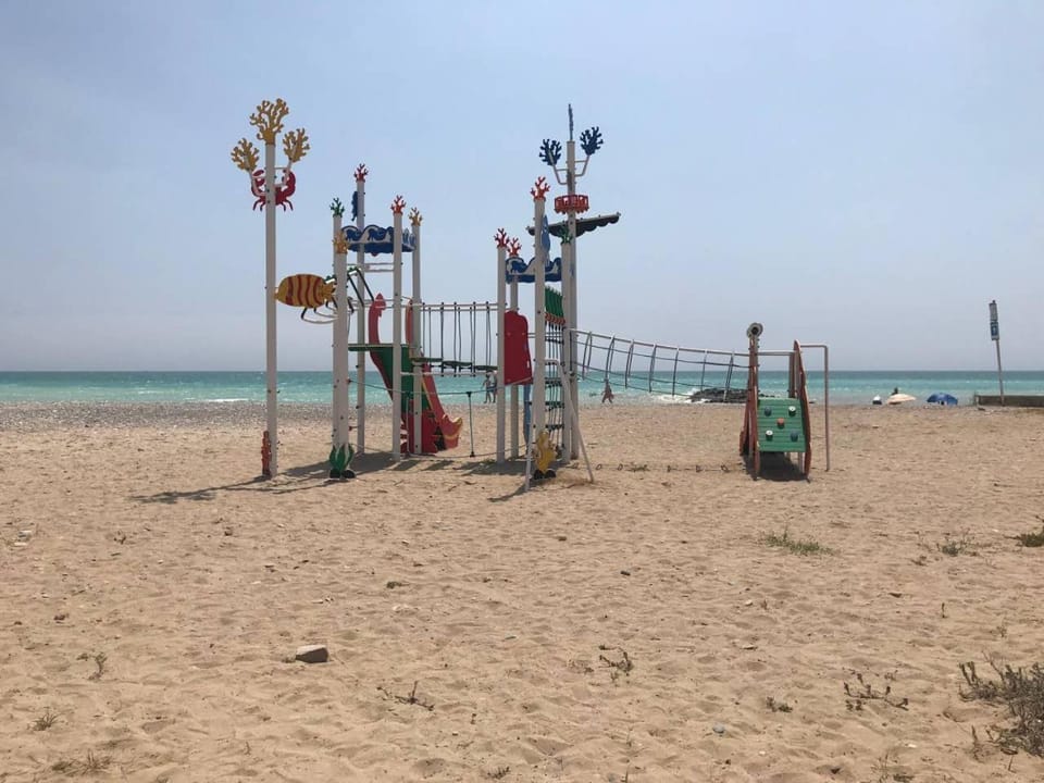 Children play ground, Beach