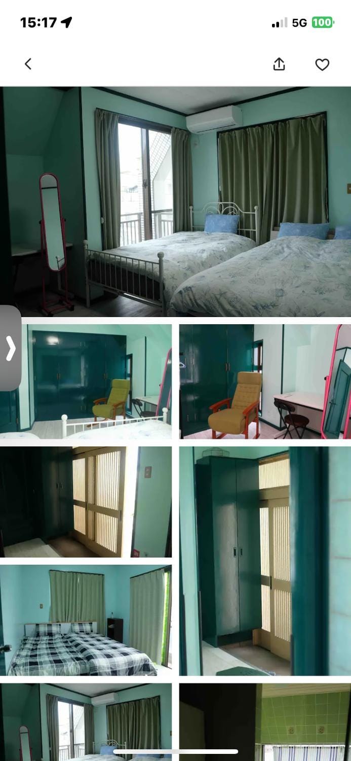 那霸市國際通大街黃金地段白銀公寓三室一廳 Apartment in Naha