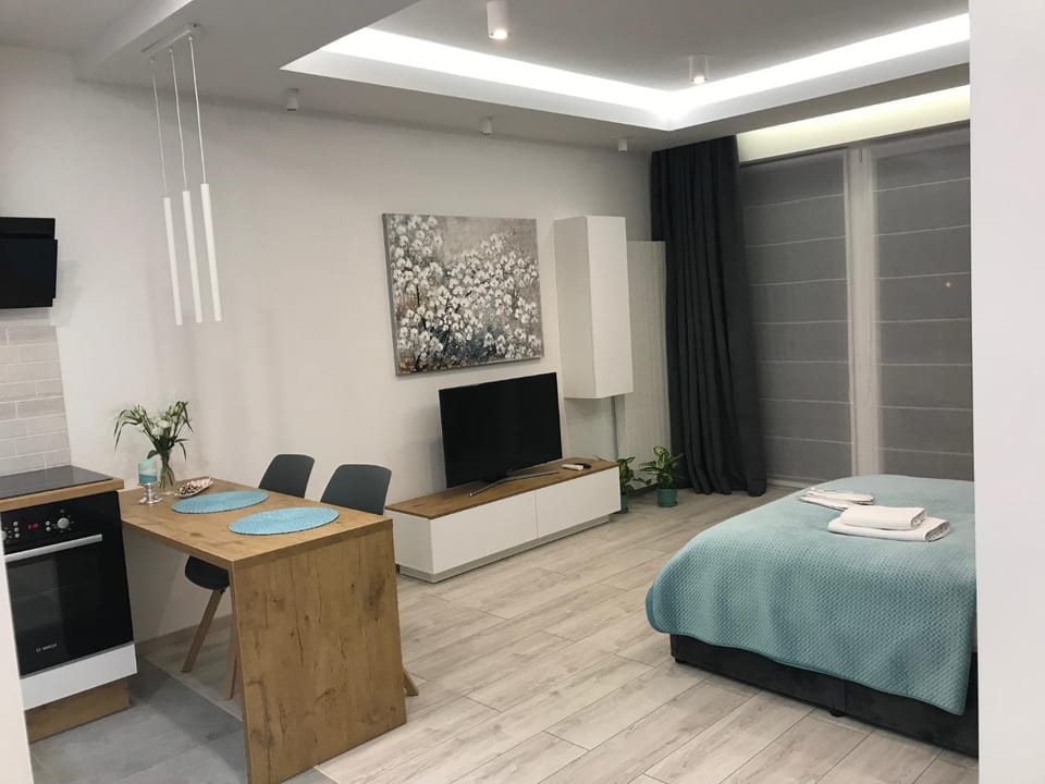 DbD Apartament Gray Turkus Studio Apartment in Szczecin