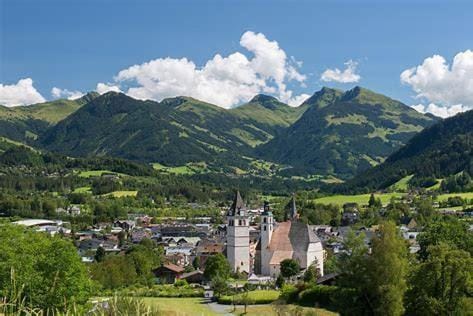 Spring, Natural landscape, Bird's eye view, City view, Mountain view