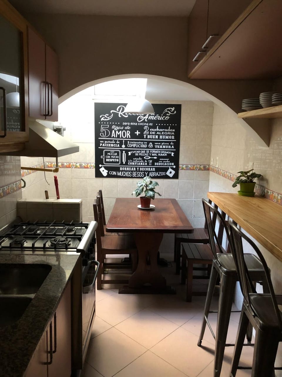Dining area