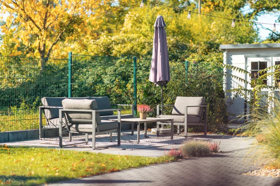 Patio, Garden, View (from property/room), Seating area, Garden view