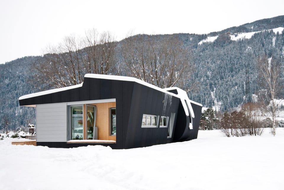 Property building, Facade/entrance, Off site, Winter