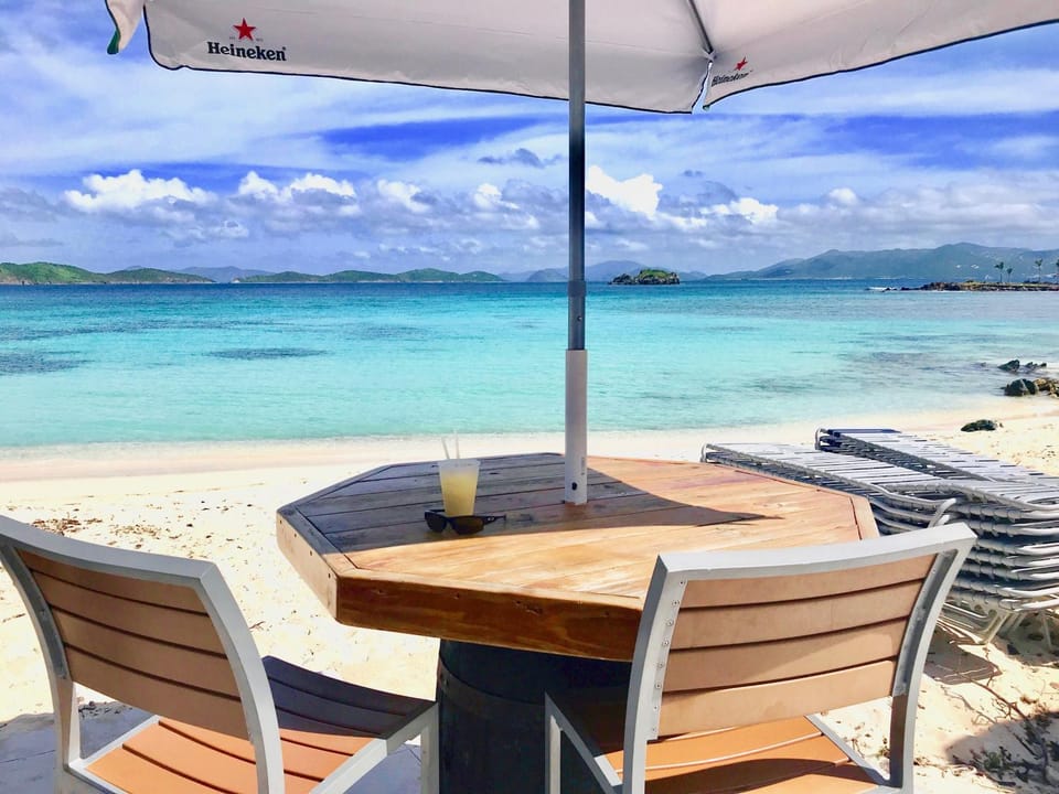 Patio, Day, Natural landscape, Dining area, Beach, Mountain view, Sea view, sunbed