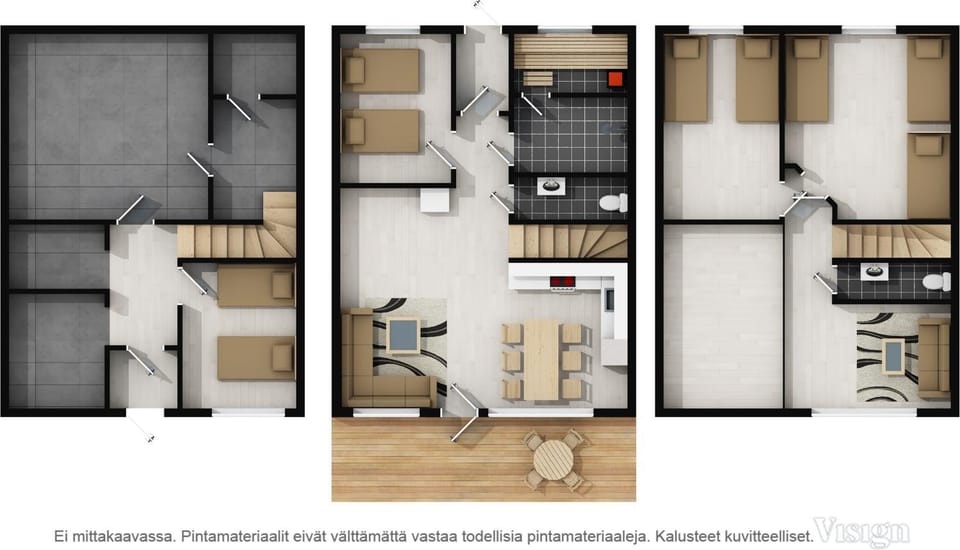 Levillas Adjutantti A&B Villas Apartment in Lapland