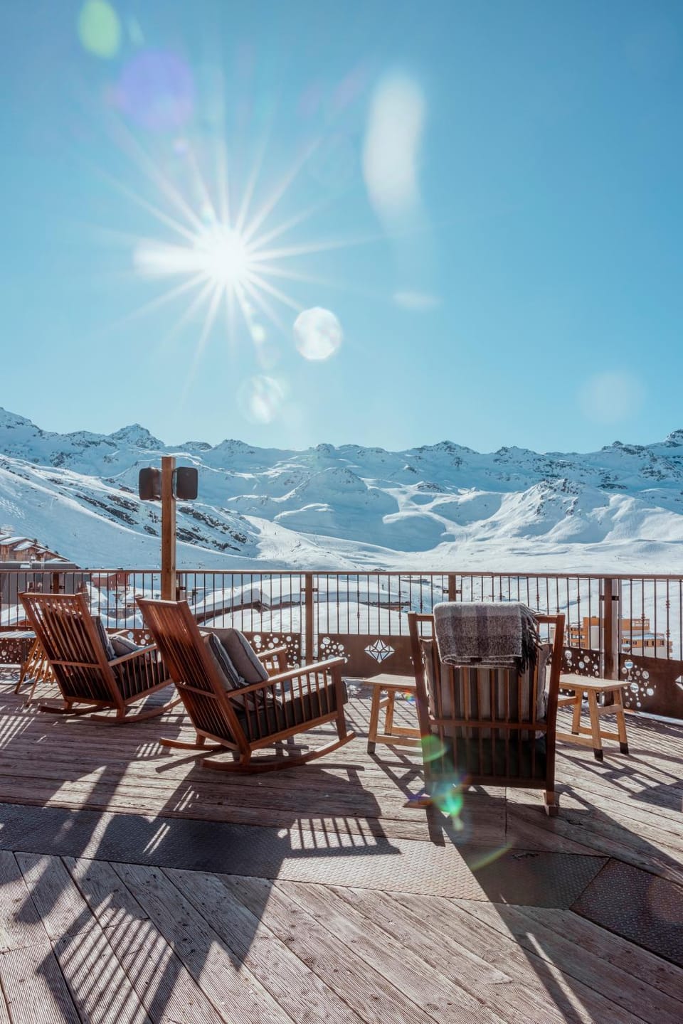 Winter, View (from property/room), Balcony/Terrace, Mountain view, sunbed
