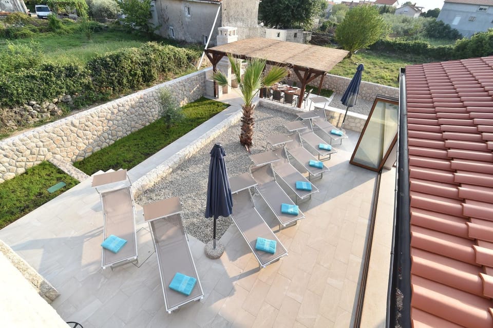 Property building, Patio, View (from property/room), Balcony/Terrace, sunbed