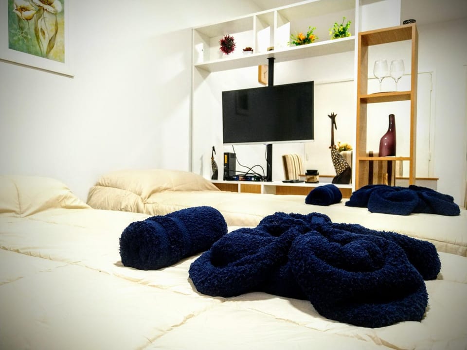 Bed, TV and multimedia, Photo of the whole room, Bedroom