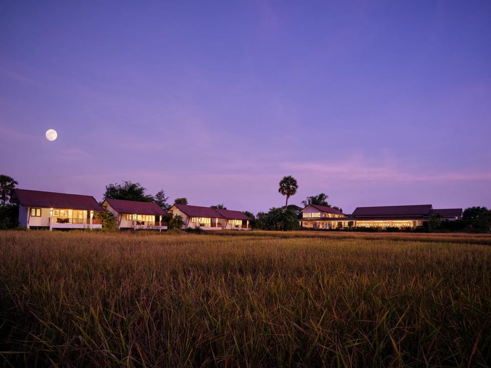 Property building, Night, Natural landscape