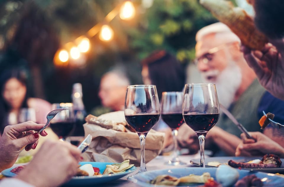 Meals, group of guests
