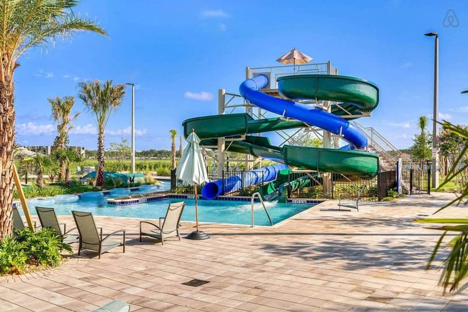 Children play ground, Aqua park, Swimming pool