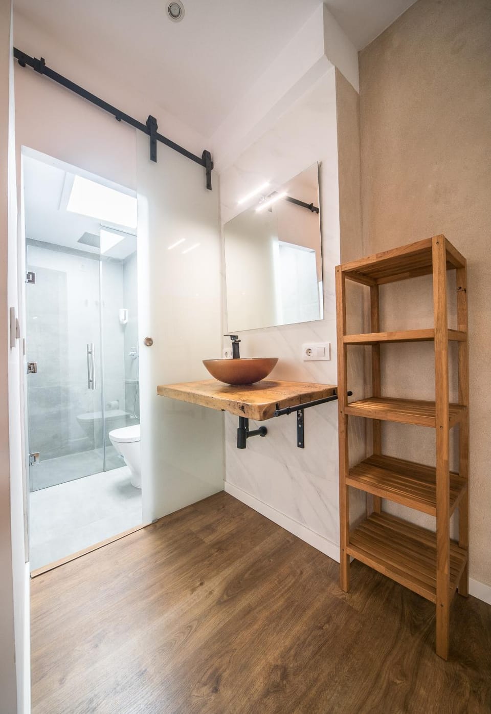 Shower, Bathroom, Bedroom