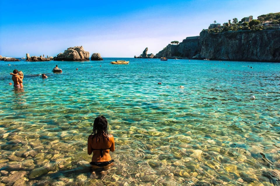 People, Natural landscape, Beach