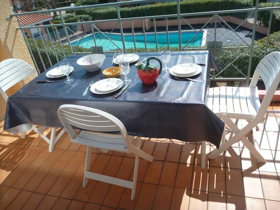 Appartement 6 pers. avec piscine, tennis et pétanque - Marseillan - FR-1-387-36 Apartment in Marseillan