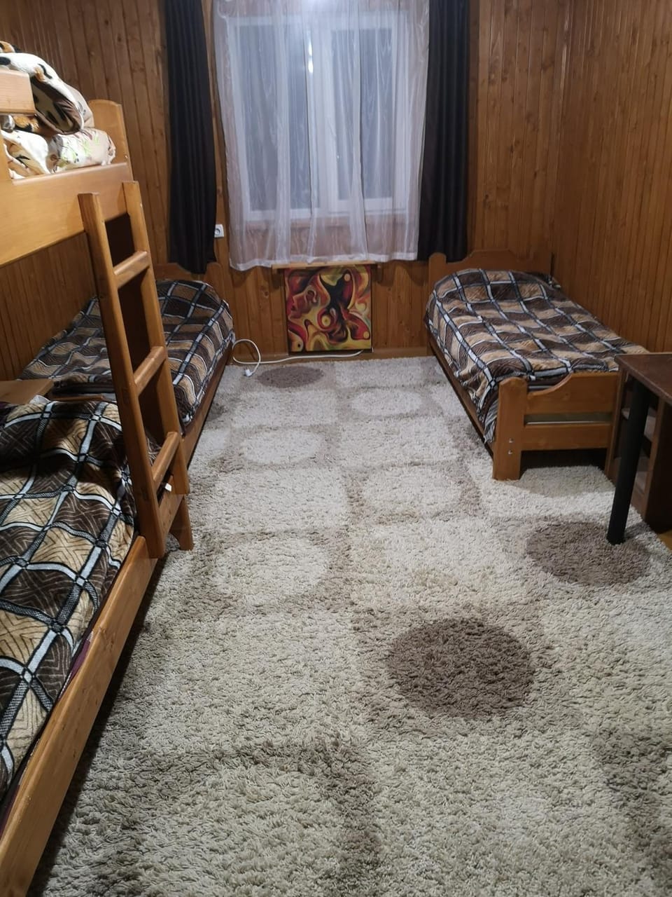 Photo of the whole room, Bedroom, bunk bed
