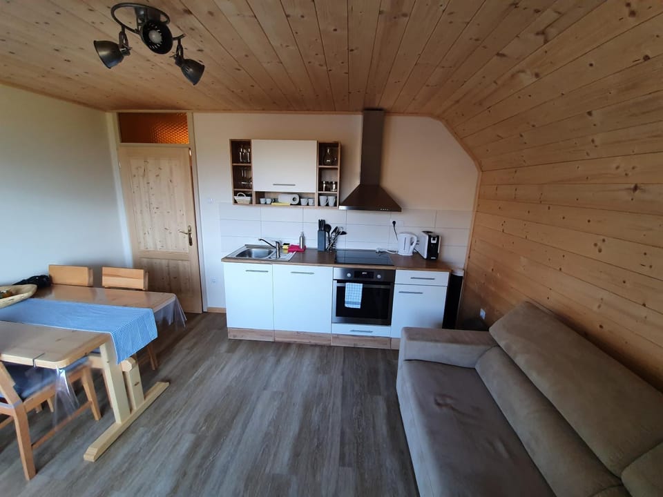 Kitchen or kitchenette, Seating area, Dining area