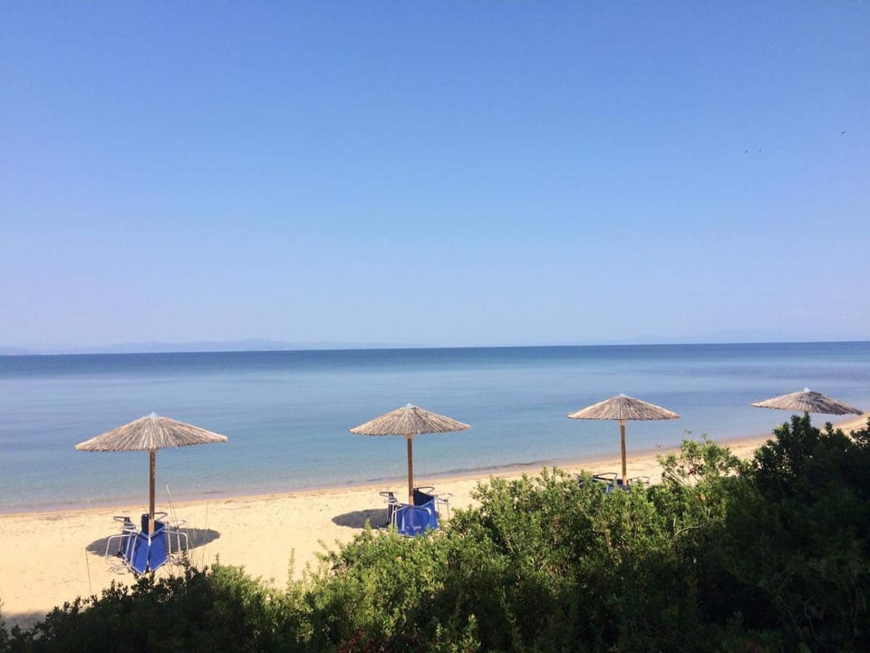 Natural landscape, Beach, sunbed