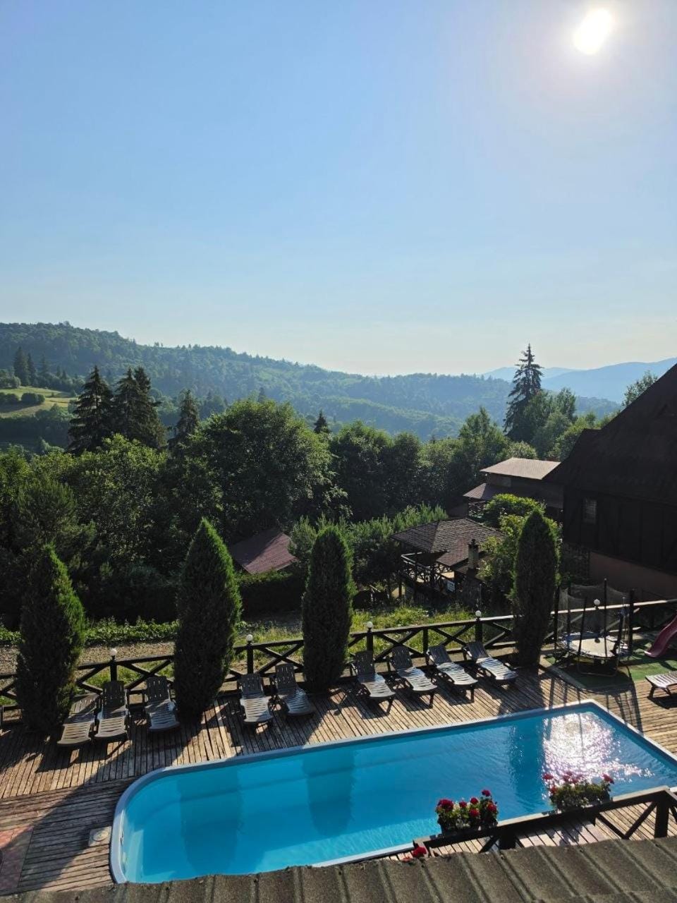 Pool view, Swimming pool