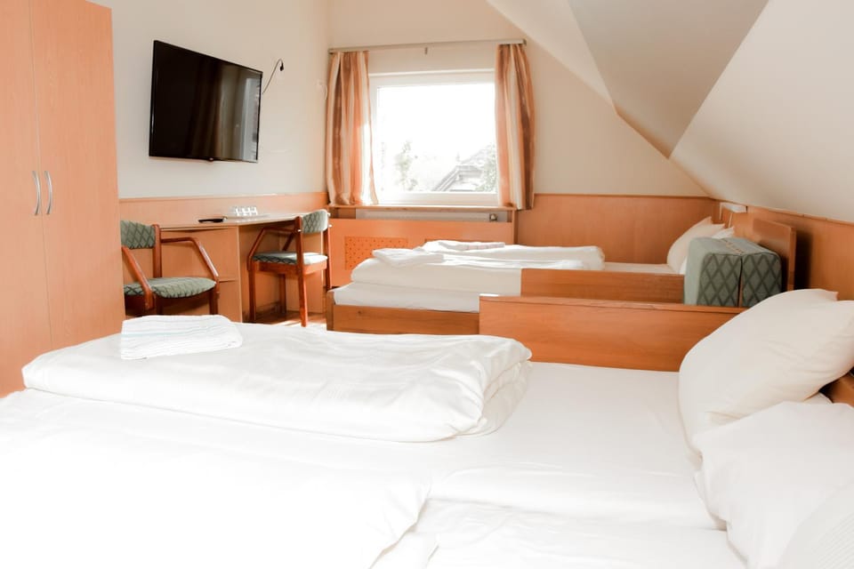 Bed, TV and multimedia, Living room, Photo of the whole room, Bedroom, towels