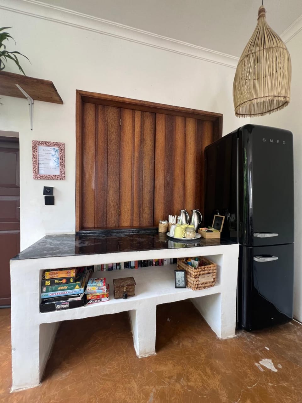 Coffee/tea facilities, Area and facilities