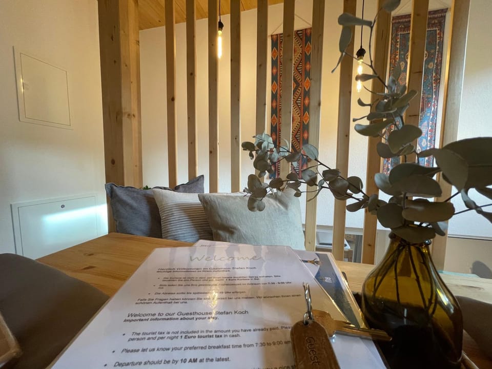 Small Modern Flat with Personal Touch Apartment in Rust