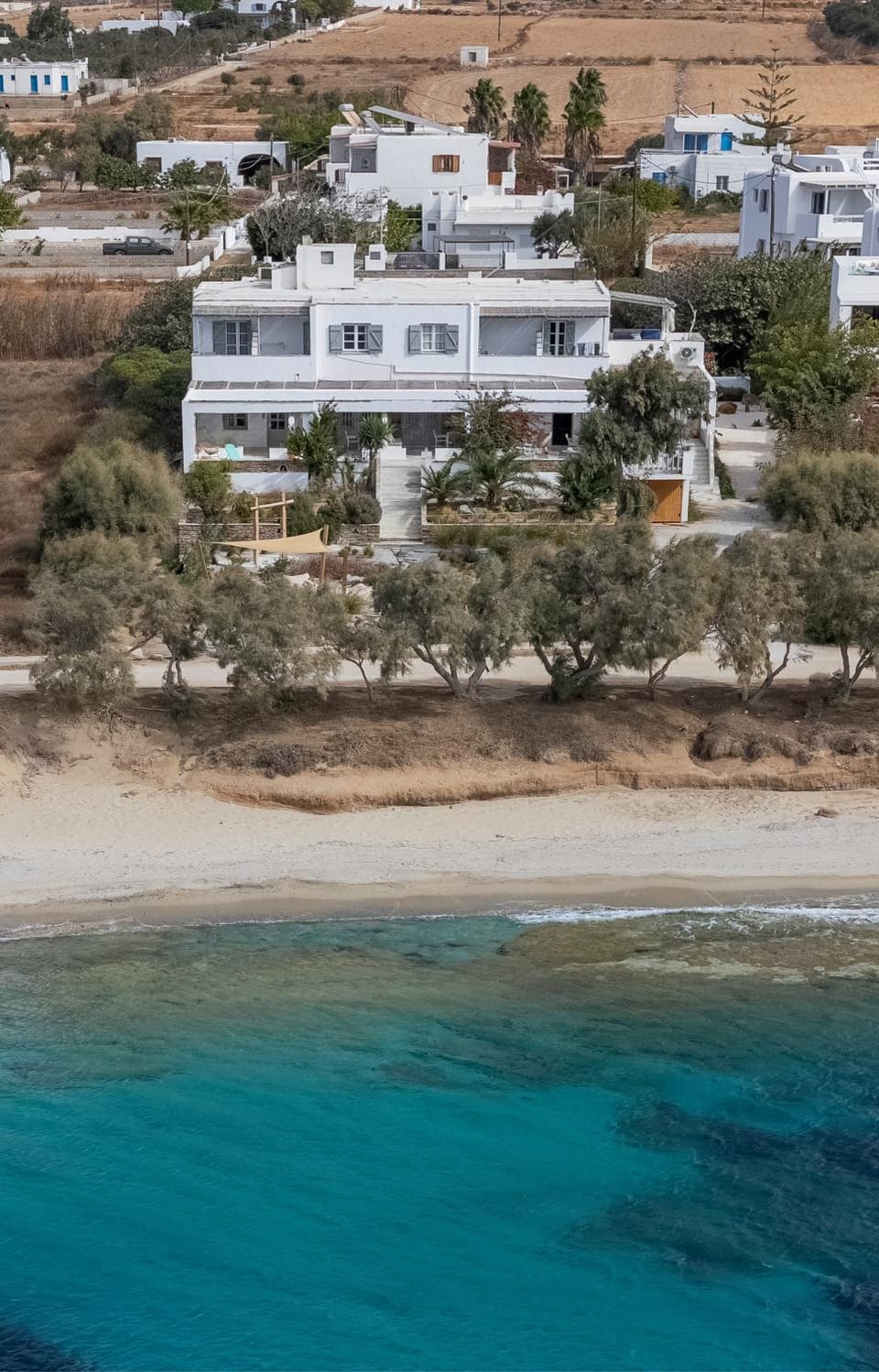 Property building, Bird's eye view, Beach