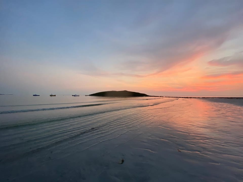 Sea view, Sunset