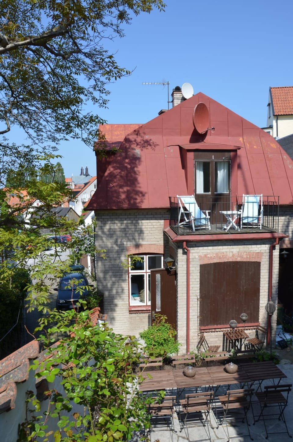 Patio, Facade/entrance, Garden