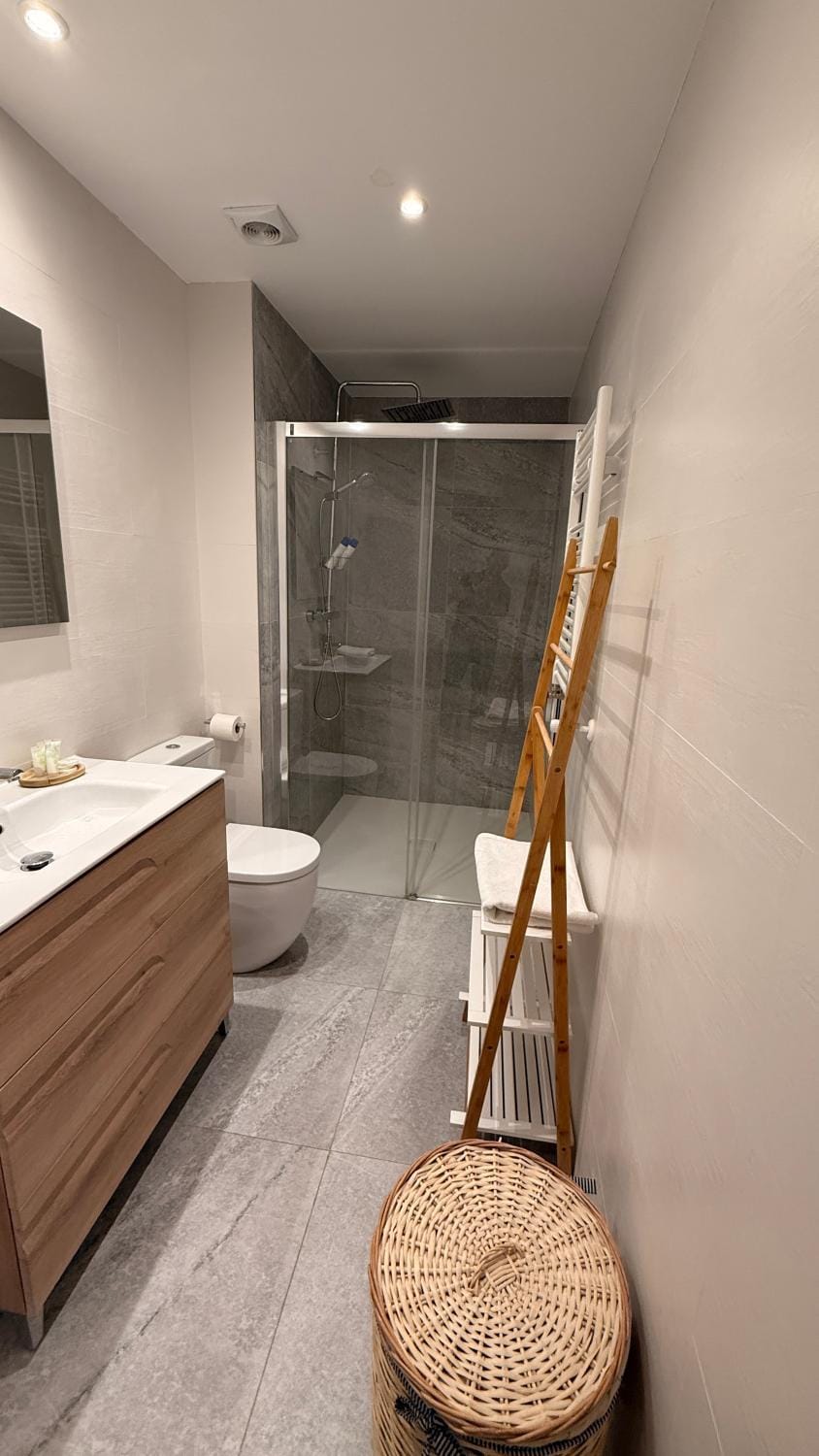Shower, Toilet, Bathroom, towels